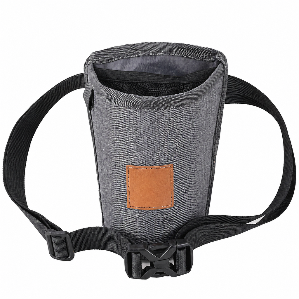 Dog Training Treat Pouch with Adjustable Waist Belt & Poop Bag Dispenser