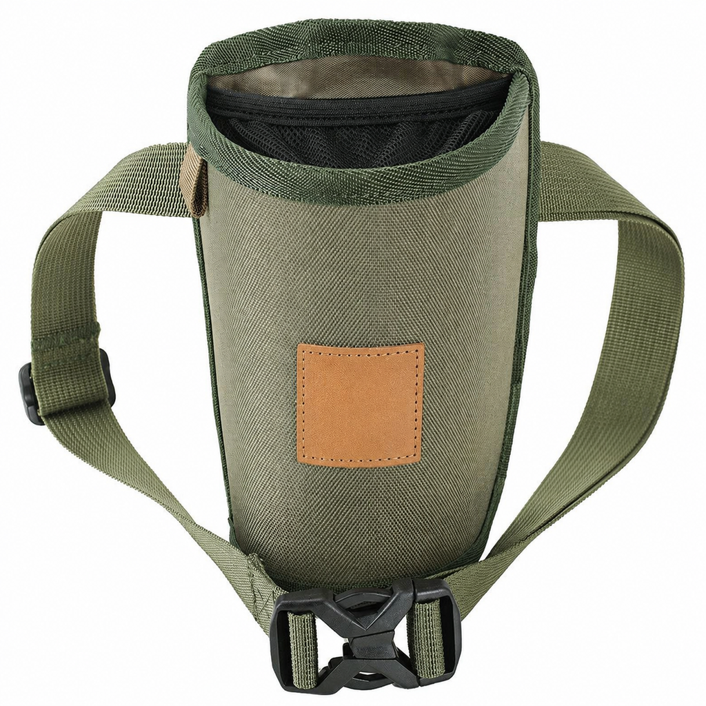 Dog Training Treat Pouch with Adjustable Waist Belt & Poop Bag Dispenser