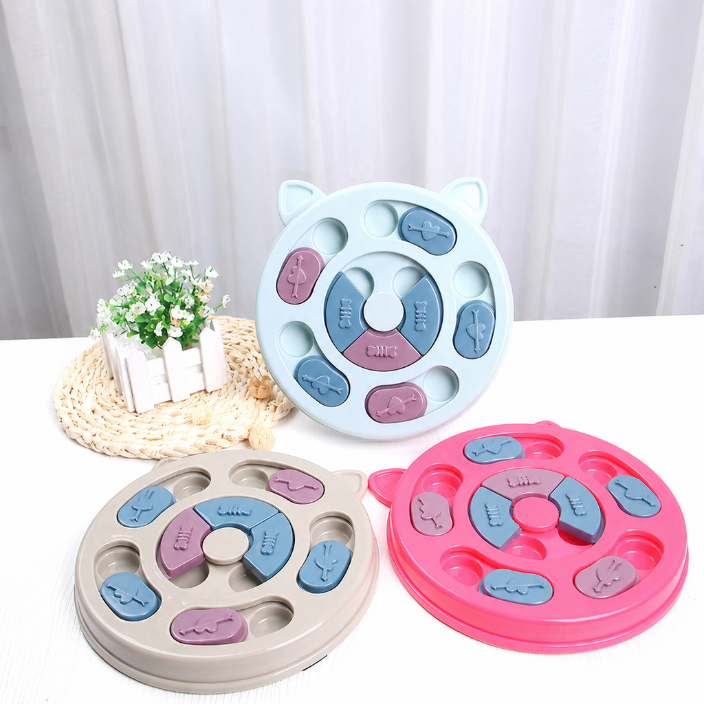 Interactive Dog Puzzle Slow Feeder Toy