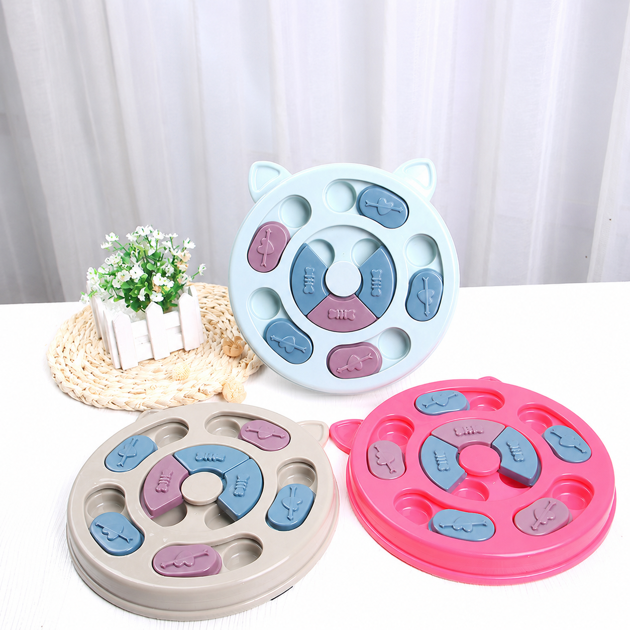 Interactive Dog Puzzle Slow Feeder Toy