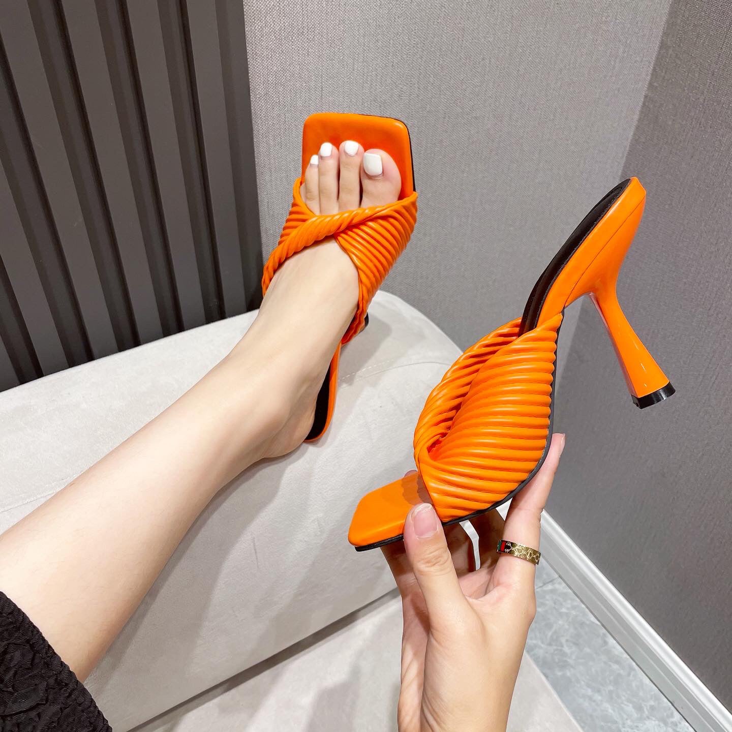 Mule High Heels