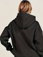 Basic Thick Solid Color Pullover Hoodie