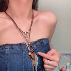 Bohemian Style Multi-Layered Long Necklace