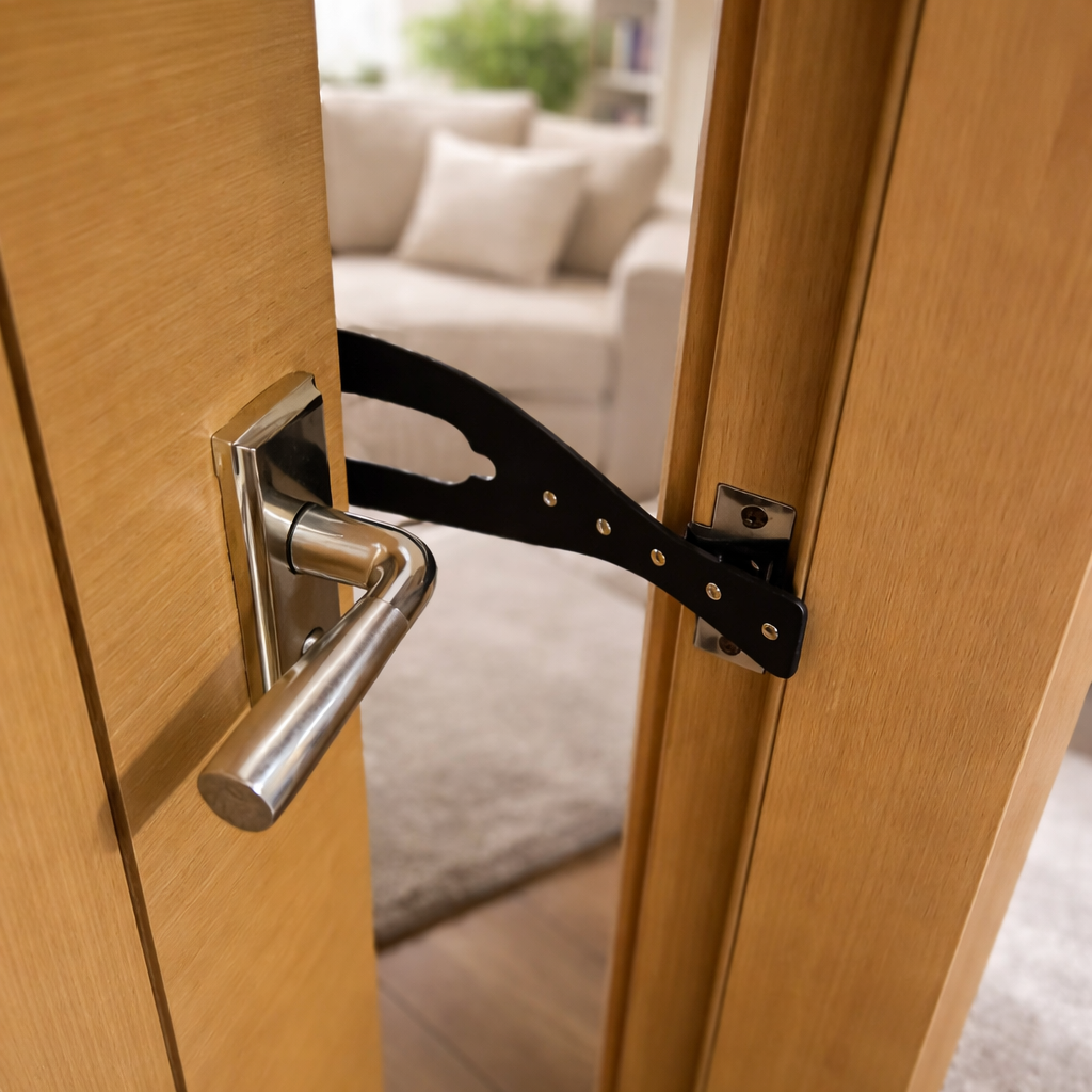 Door Restrictor Strap – Safely Limit Door Opening for Pets and Children