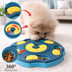 Dog & Cat Puzzle Feeder Toy – Interactive Slow Feeding Game