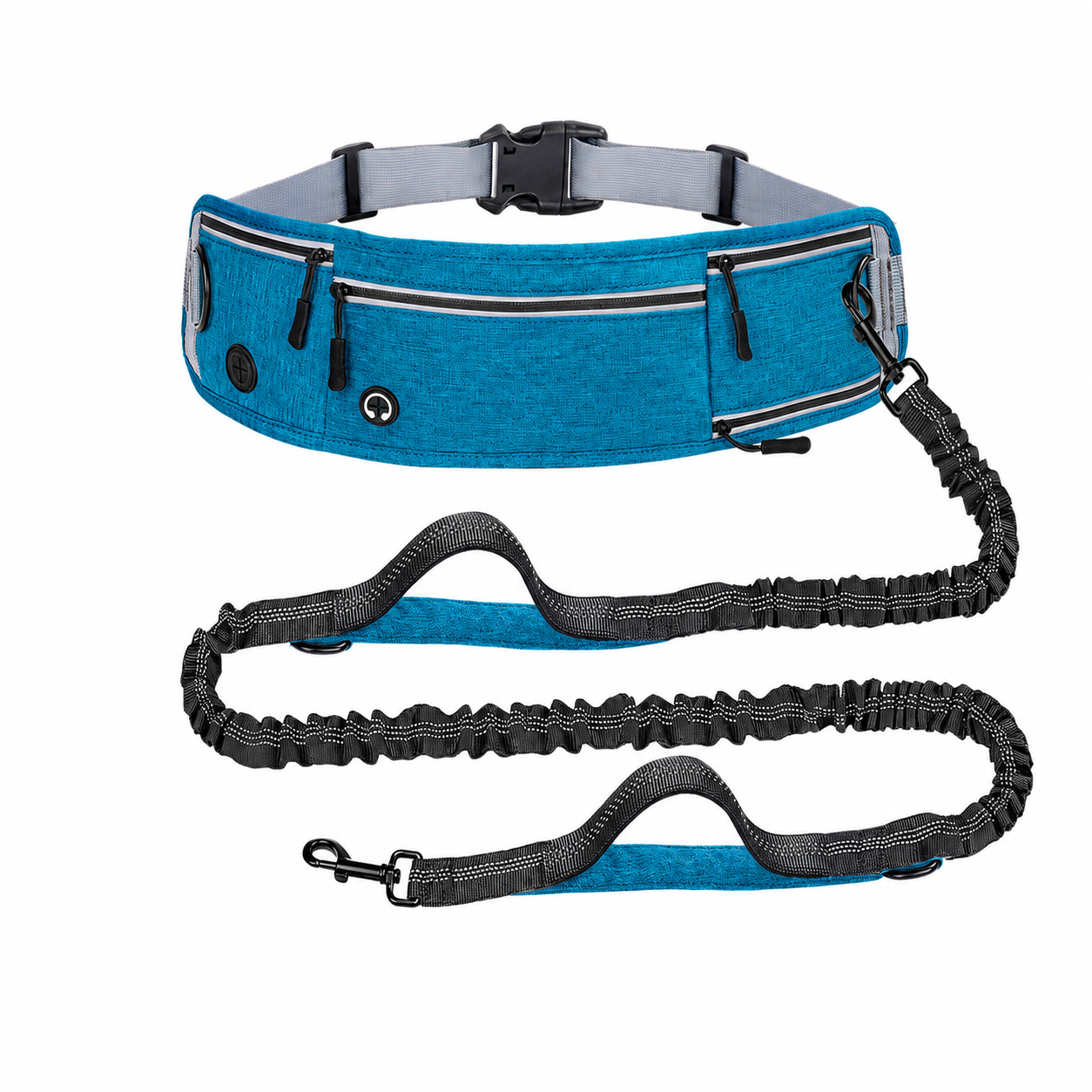 Hands-Free Dog Running Leash with Waist Pack