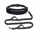 Hands-Free Dog Running Leash with Waist Pack